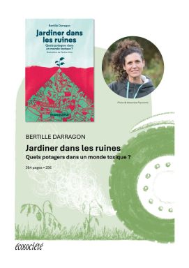 Affiche jardiner dans les ruines